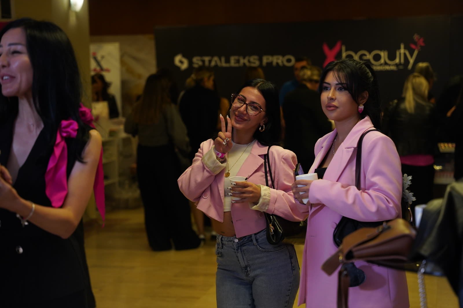 Expo alanında katılımcılar